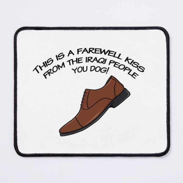 Item preview, This is a farewell kiss from the Iraqi people, you dog! designed and sold by rasmalais.