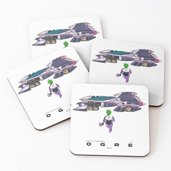 Item preview, Cyber Formula : Aoi - Ogre AN-21 detailed illustration with Akira Style designed and sold by efiik.