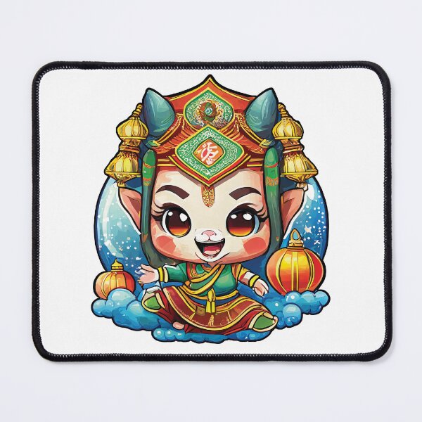 Item preview, Cartoon animal in Asian style art designed and sold by nvrprooo.