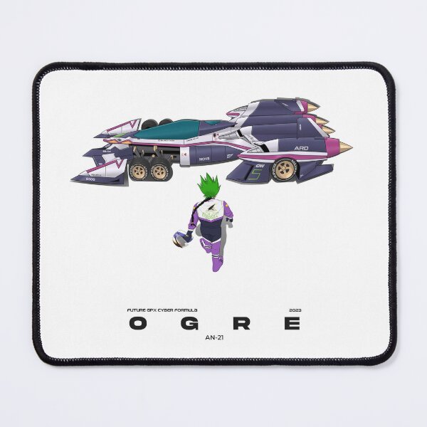 Item preview, Cyber Formula : Aoi - Ogre AN-21 detailed illustration with Akira Style designed and sold by efiik.