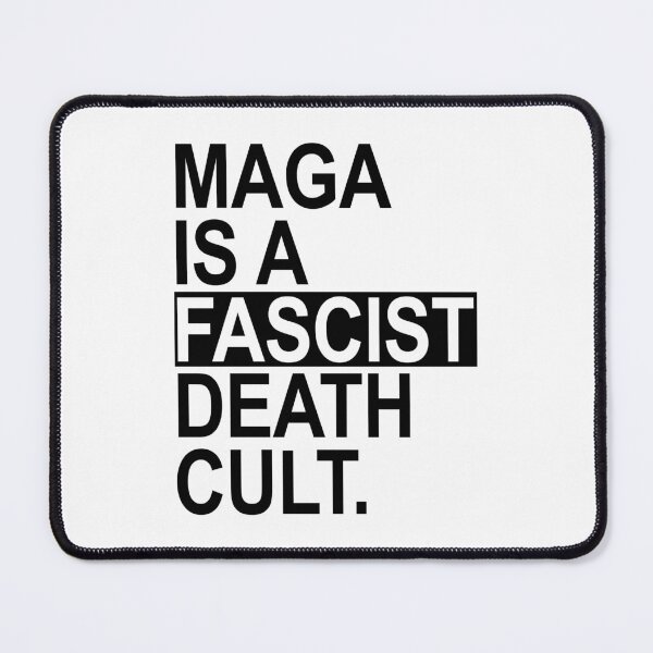 Item preview, MAGA IS A FASCIST DEATH CULT (black) designed and sold by Thelittlelord.