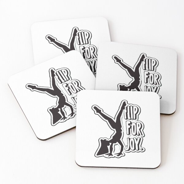 Item preview, Flip for Joy Cheerleader Silhouette Design designed and sold by NiftyWrx.