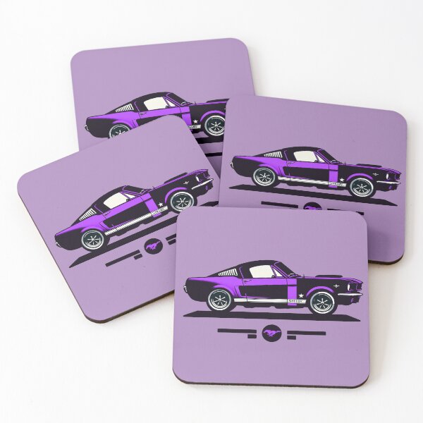 Item preview, Purple Ford Mustang Silhouette  designed and sold by mugooooo.