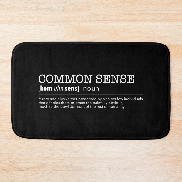 Item preview, Common Sense Definition designed and sold by waterhutch.
