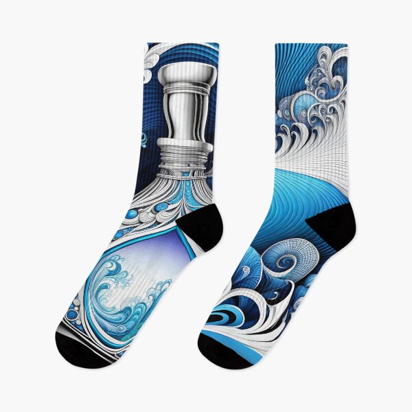 Item preview, Time in a Bottle - Cerulean Waves designed and sold by Heather Wooldridge.