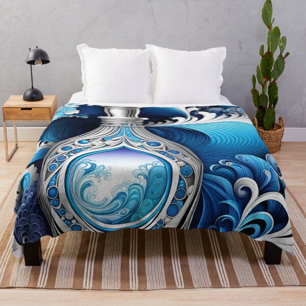 Item preview, Time in a Bottle - Cerulean Waves designed and sold by Heather Wooldridge.