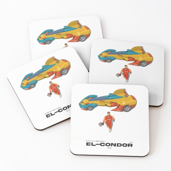 Item preview, Cyber Formula : A.G.S - El-Condor B-19 detailed illustration with Akira Style designed and sold by efiik.