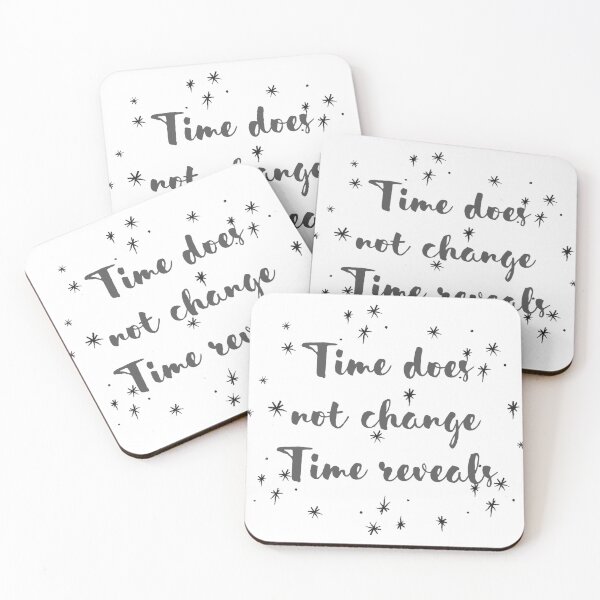 Item preview, Time Does Not Change Time Reveals - Time's Unveiling - Eternal Echoes - Chronicles of Wisdom  designed and sold by ArtSculpt.