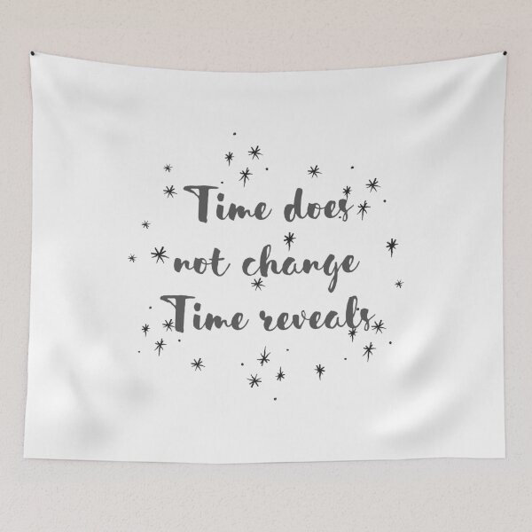 Item preview, Time Does Not Change Time Reveals - Time's Unveiling - Eternal Echoes - Chronicles of Wisdom  designed and sold by ArtSculpt.