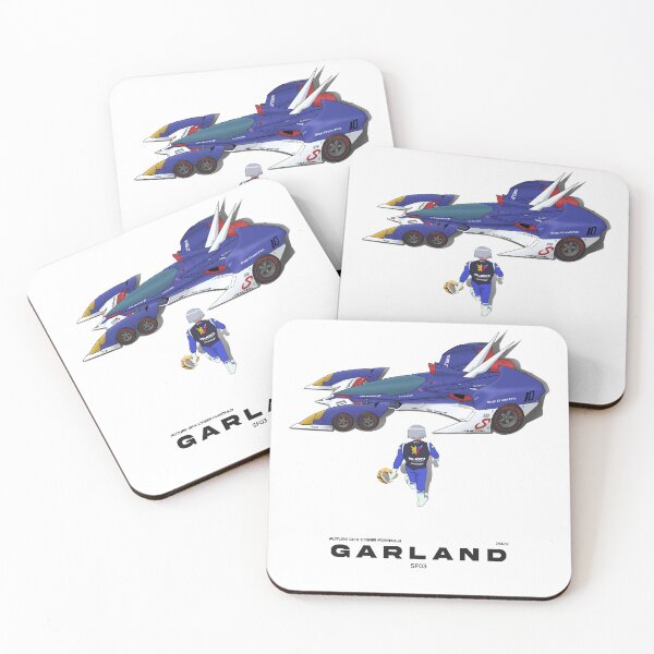 Item preview, Cyber Formula : Sugo - Garland SF03 (C) detailed illustration with Akira Style designed and sold by efiik.