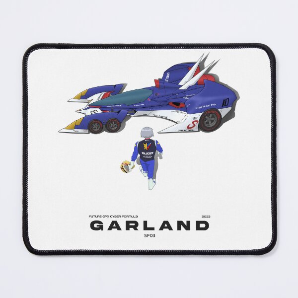 Item preview, Cyber Formula : Sugo - Garland SF03 (C) detailed illustration with Akira Style designed and sold by efiik.