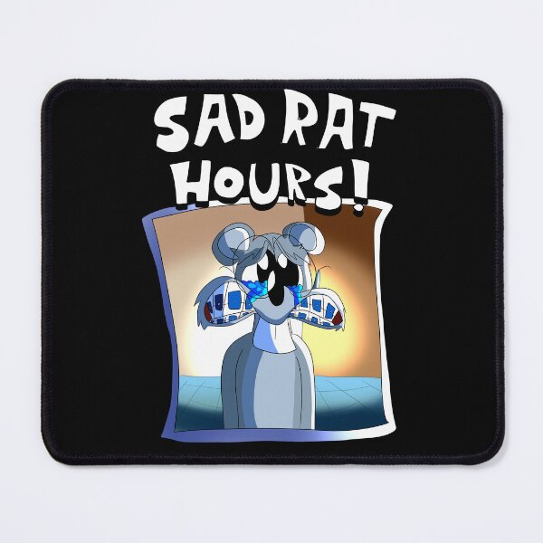 Item preview, Sad Rat Hours! designed and sold by morrowtoons.