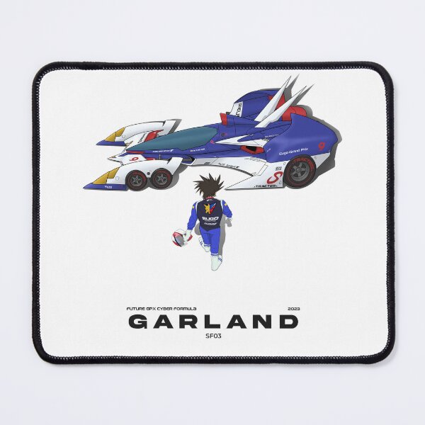 Item preview, Cyber Formula : Sugo - Garland SF03 (K) detailed illustration with Akira Style designed and sold by efiik.