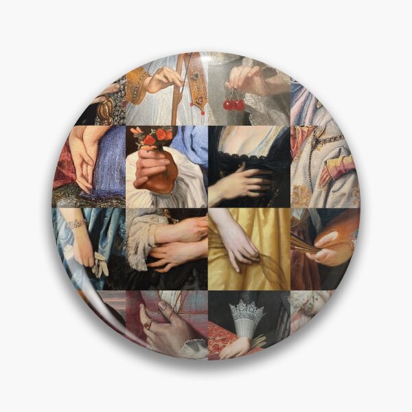 Item preview, Hands in Paintings - Bright Color - Original Photos from Museum Visits designed and sold by SageFolio.