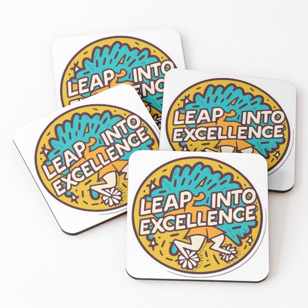 Item preview, Leap into Excellence - Comic Style Cheerleader designed and sold by NiftyWrx.