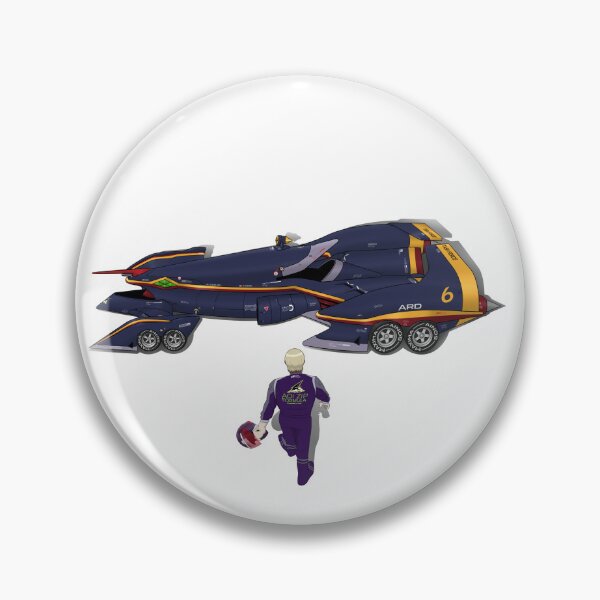 Item preview, Cyber Formula : Aoi - Al-Zard NP-1 (F) detailed illustration with Akira Style designed and sold by efiik.