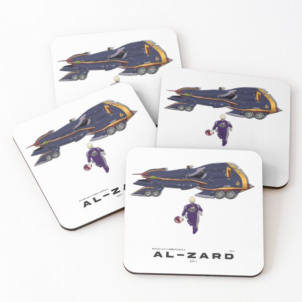 Item preview, Cyber Formula : Aoi - Al-Zard NP-1 (F) detailed illustration with Akira Style designed and sold by efiik.