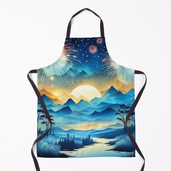 Item preview, Happy New Year Blue 01 designed and sold by Cilea Sabie.