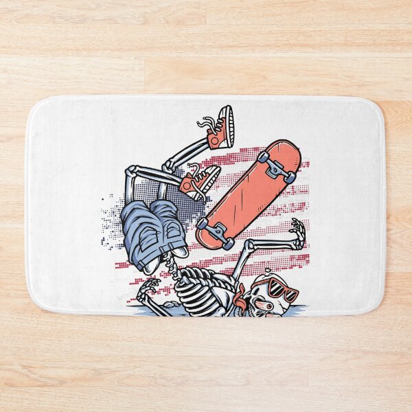 Artikelvorschau, Perppy Skeleton Dabbing Skate Skeleton Lustige Board-Skating-Skateboards entworfen und verkauft von Miumed.
