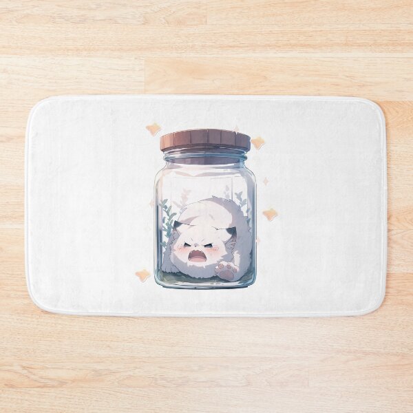 Item preview, Scared Crying Screaming Terrified Fat Cat in Shock - Jar designed and sold by ArtstyleAlchemy.