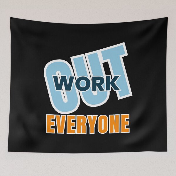 Item preview, Outwork Everyone: The Motivation Tee designed and sold by AI-volution.