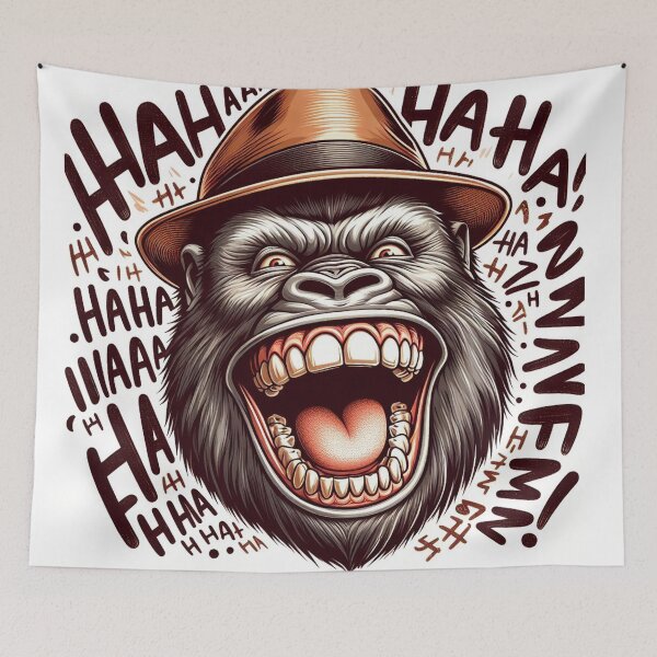 Item preview, Gleeful Gorilla: Unleashed Laughter 3 designed and sold by NaphDesigns.