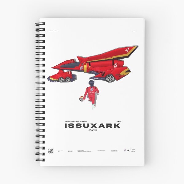 Item preview, Cyber Formula : Union Savior - Issuxark 00-X3/II (S) detailed illustration with Akira Style designed and sold by efiik.