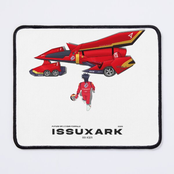 Item preview, Cyber Formula : Union Savior - Issuxark 00-X3/II (S) detailed illustration with Akira Style designed and sold by efiik.