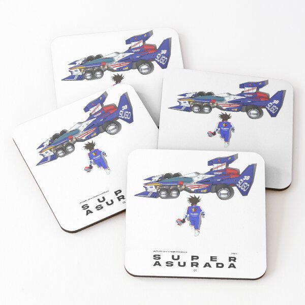 Item preview, Cyber Formula : Sugo - Super Asurada 01 detailed illustration with Akira Style designed and sold by efiik.