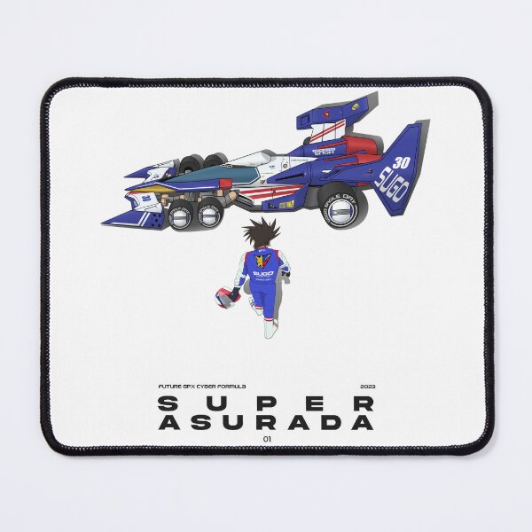 Item preview, Cyber Formula : Sugo - Super Asurada 01 detailed illustration with Akira Style designed and sold by efiik.
