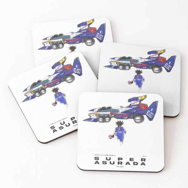 Item preview, Cyber Formula : Sugo - Super Asurada SA-01/C detailed illustration with Akira Style designed and sold by efiik.