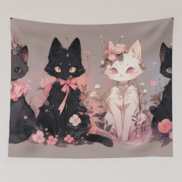 Item preview, Fancy Cats designed and sold by momosstyle.
