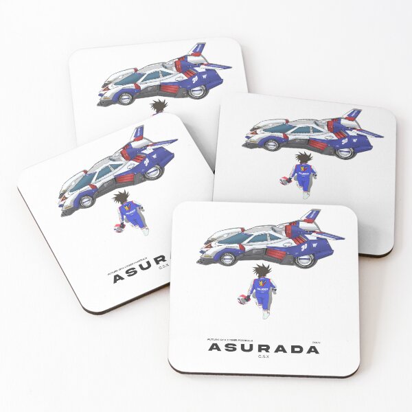 Item preview, Cyber Formula : Sugo - Asurada G.S.X detailed illustration with Akira Style designed and sold by efiik.