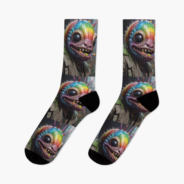 Item preview, The Alien Rainbow Caterpillar designed and sold by TheArtOfPat.