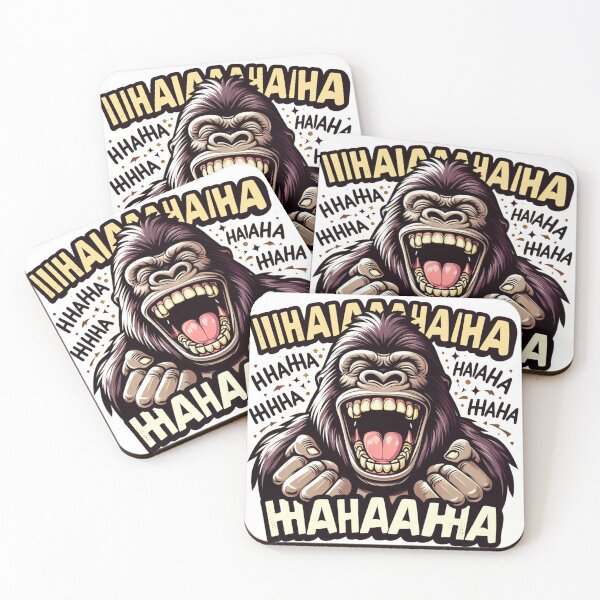 Item preview, Gleeful Gorilla: Unleashed Laughter designed and sold by NaphDesigns.