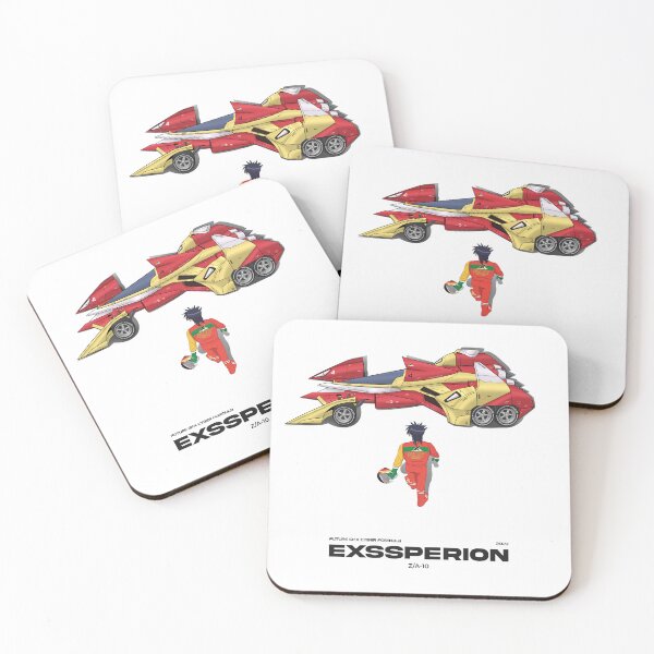 Item preview, Cyber Formula : Aoi - Exssperion Z/A-10 (NS) detailed illustration with Akira Style designed and sold by efiik.
