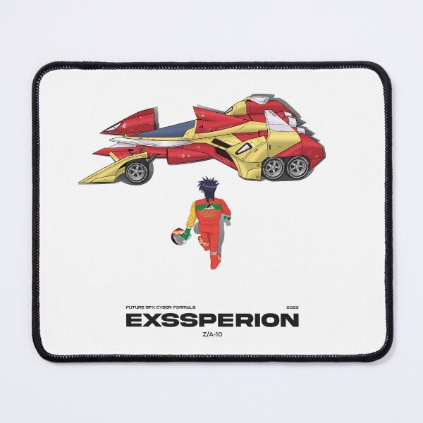 Item preview, Cyber Formula : Aoi - Exssperion Z/A-10 (NS) detailed illustration with Akira Style designed and sold by efiik.