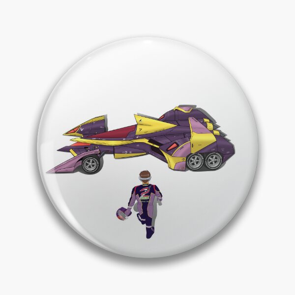 Item preview, Cyber Formula : Aoi - Exssperion Z/A-10 (KS) detailed illustration with Akira Style designed and sold by efiik.