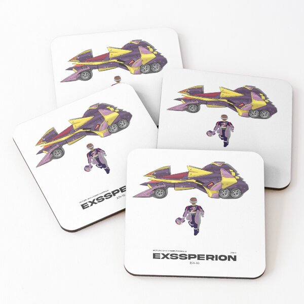 Item preview, Cyber Formula : Aoi - Exssperion Z/A-10 (KS) detailed illustration with Akira Style designed and sold by efiik.