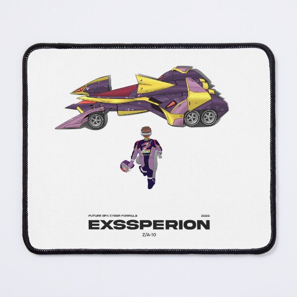 Item preview, Cyber Formula : Aoi - Exssperion Z/A-10 (KS) detailed illustration with Akira Style designed and sold by efiik.
