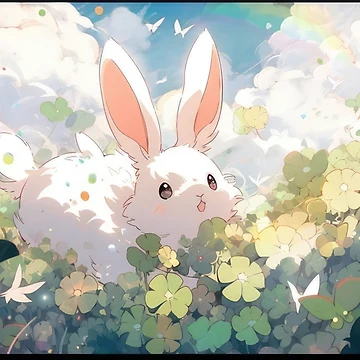 Artwork thumbnail, Cute Rabbit by momosstyle