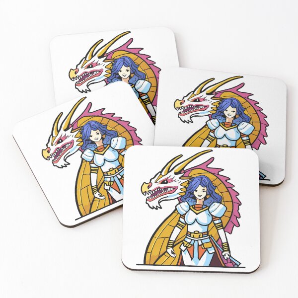 Item preview, Caballero y Dragón designed and sold by ArtShare.