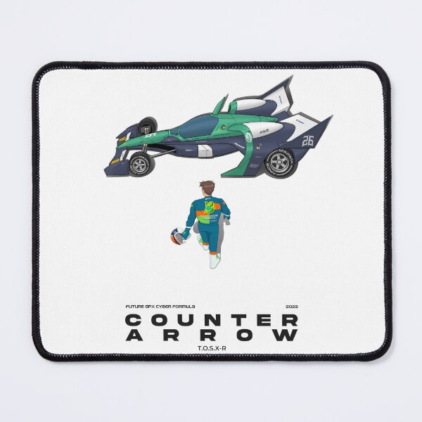 Item preview, Cyber Formula : Kho-I-Noor Formula - Counter Arrow T.O.S.X-R detailed illustration with Akira Style designed and sold by efiik.