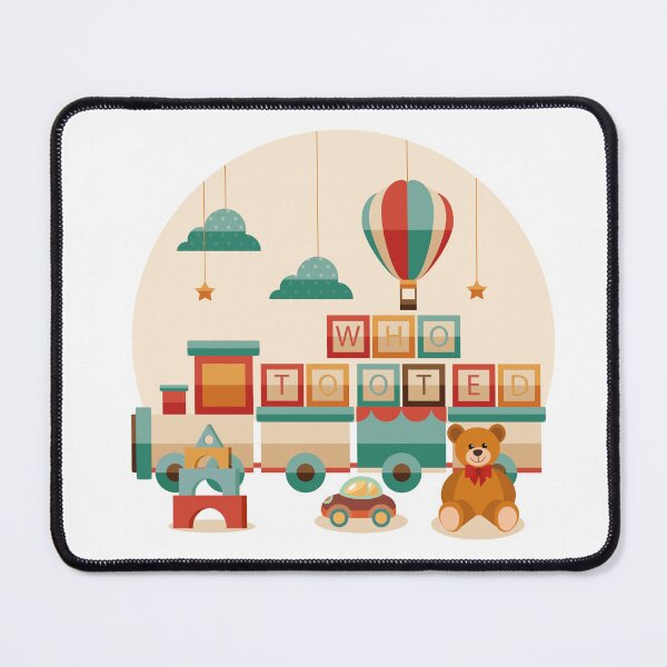 Item preview, Who tooted - The fun retro toy train designed and sold by Creacel26.