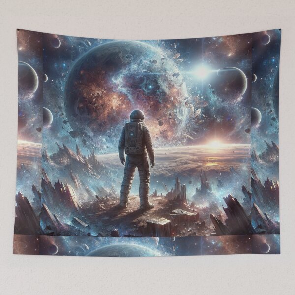 Item preview, Galactic Reverie: Voyager at the Edge of Creation designed and sold by ArtComixHaven.