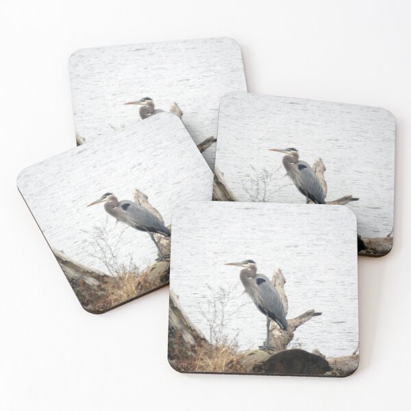 Item preview, Blustery Day Heron designed and sold by gistinker.