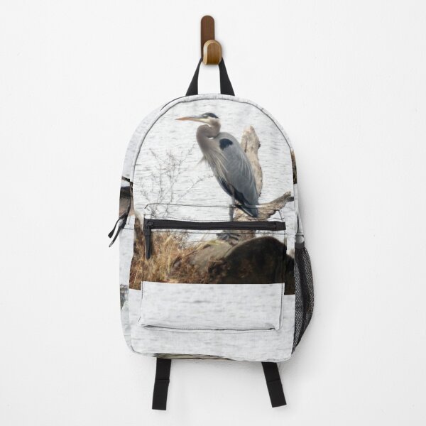 Item preview, Blustery Day Heron designed and sold by gistinker.