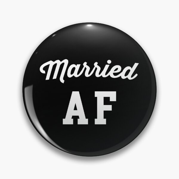 Item preview, Married AF Funny Rude Sarcastic Marriage Quote designed and sold by quarantine81.