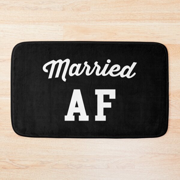 Item preview, Married AF Funny Rude Sarcastic Marriage Quote designed and sold by quarantine81.