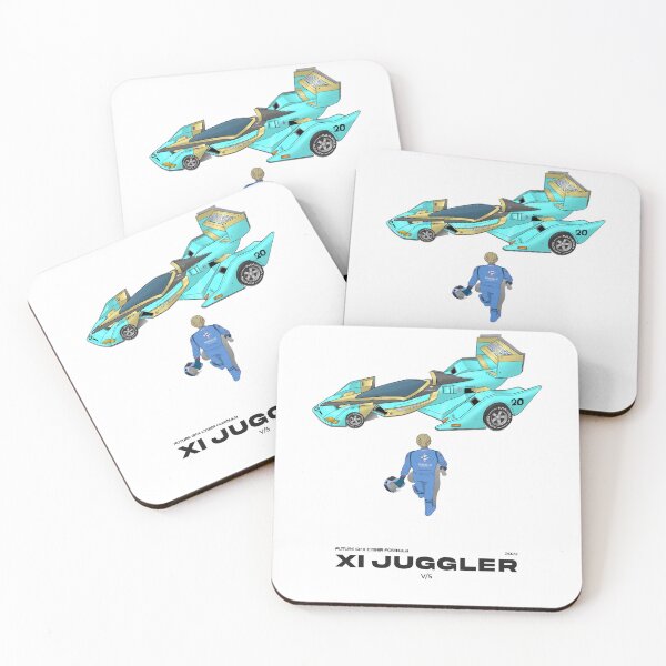 Item preview, Cyber Formula : Nourish Xi - Xi Juggler V/5 detailed illustration with Akira Style designed and sold by efiik.